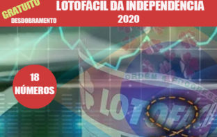 Desdobramento da Lotofácil da Independência 2020 com 18 números